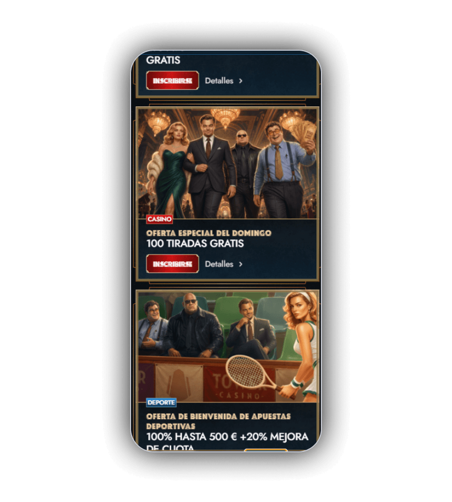 Promociones de Tower Casino ES
