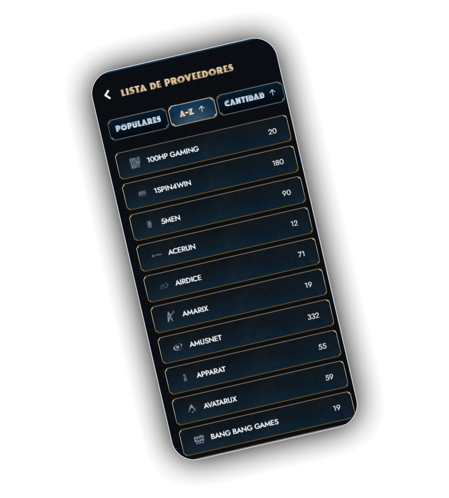 Proveedores de juegos de Tower Casino ES